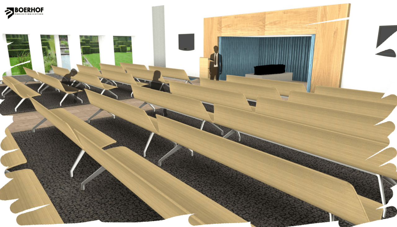 Rendering Aula Lijster