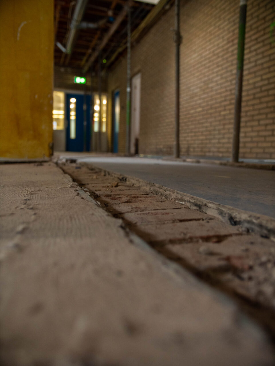 Boerhof Lucrato Apeldoorn tijdens verbouwing
