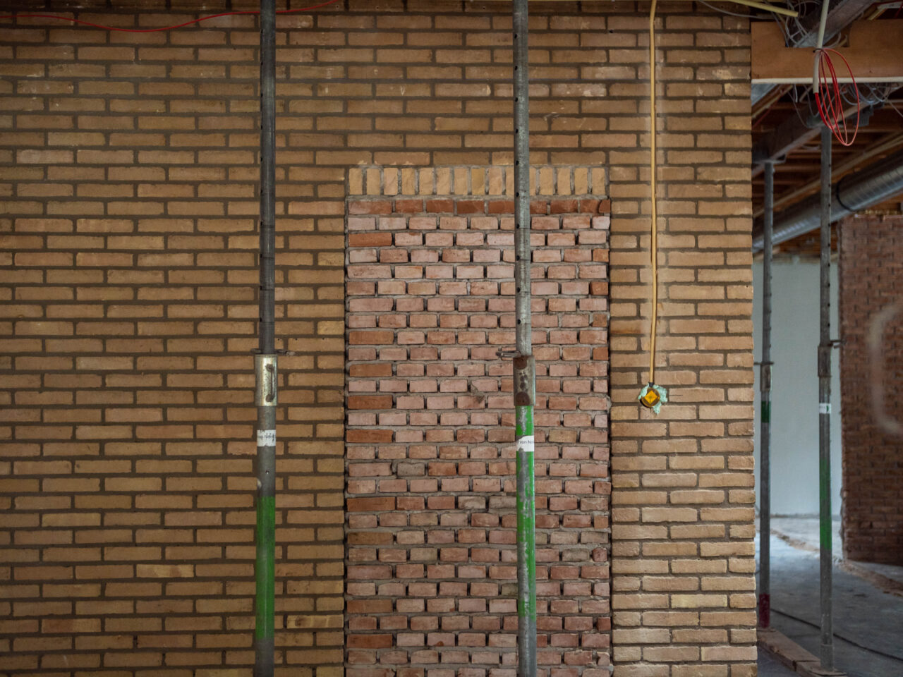 Boerhof Lucrato Apeldoorn tijdens verbouwing