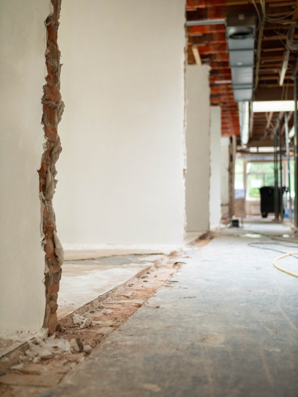 Boerhof Lucrato Apeldoorn tijdens verbouwing